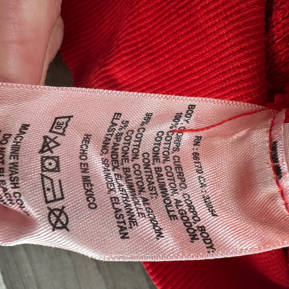 Anthropologie t.la Bold Red V-Neck Sweater - Picture 4 of 6
